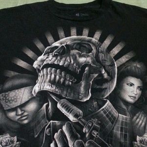 FOR LIFE DYSE ONE AUTHENTIC TOP SKULL EXCELLENT